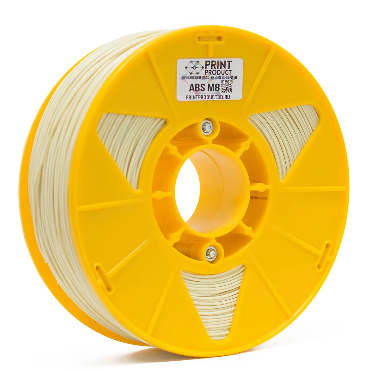 ABS M8 пластик 1,75 Слоновая кость 0,75 кг