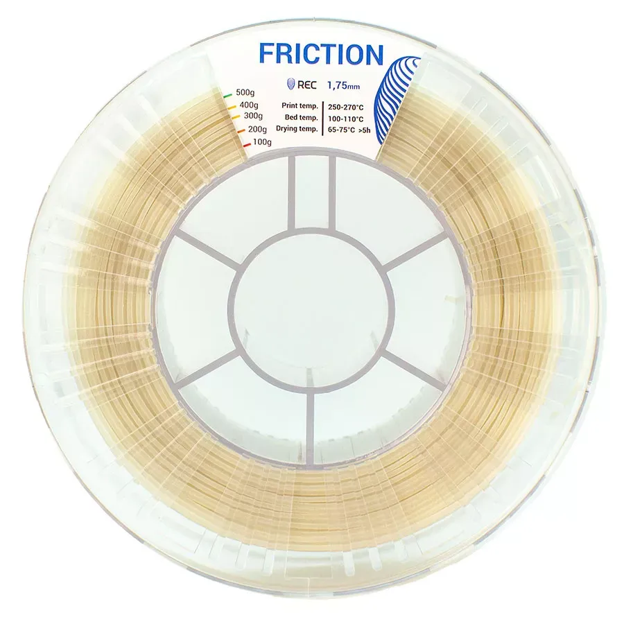 FRICTION пластик REC 1.75мм натуральный 500г
