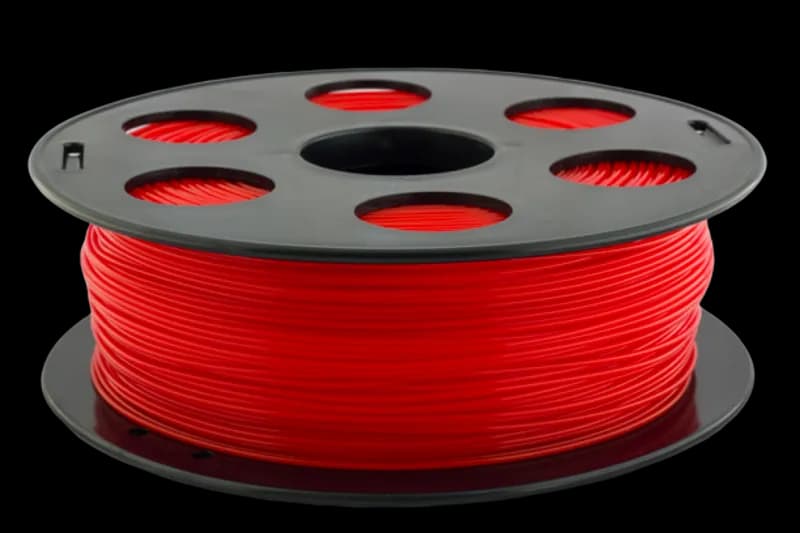 PETg пластик Bestfilament для 3D-принтеров красный 1 кг 2,85 мм