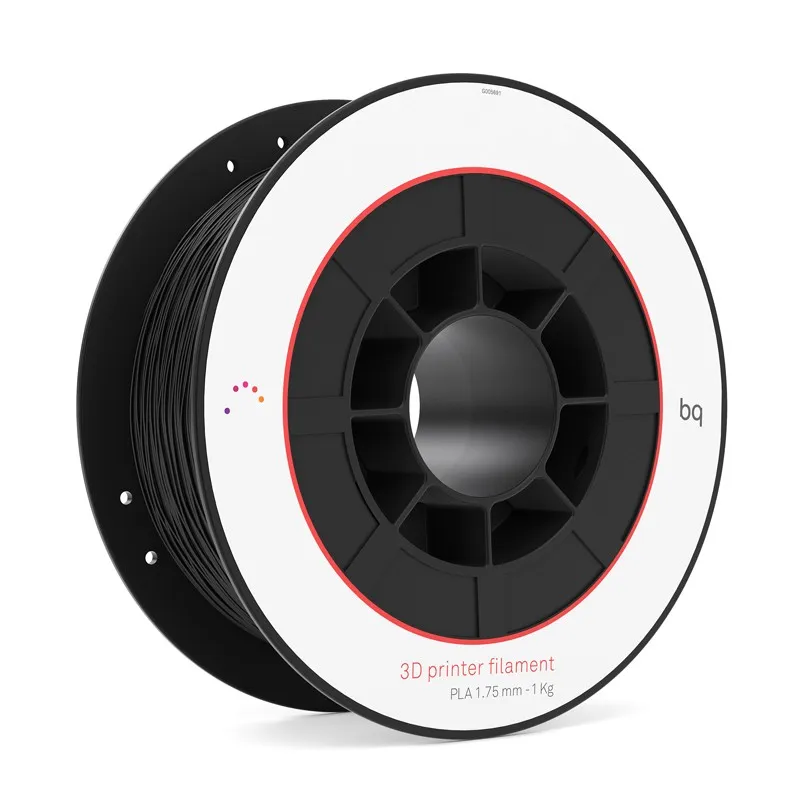 PLA пластик BQ 1,75 0.3 кг Coal black