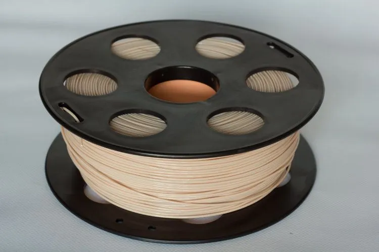 PLA пластик Bestfilament для 3D-принтеров кремовый 0,5 кг 1,75 мм