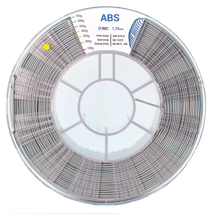 REC ABS пластик 1,75 Серый 0.75 кг