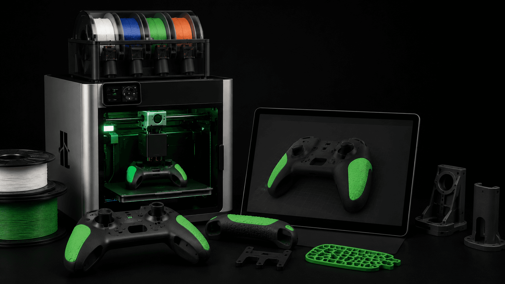 Мультиматериальная 3D печать: TPU и PLA в одном изделии